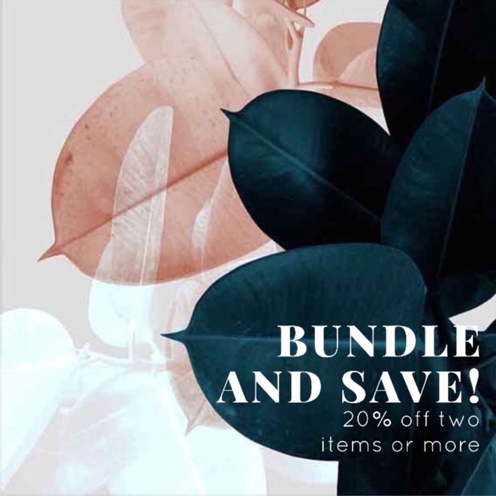 Buy 2 or more & save 20% 🖤